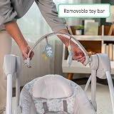 Ingenuity Portable Swing 2 Go Endless Bloom 6 Speeds 10 Melodies 2 Toys view 2