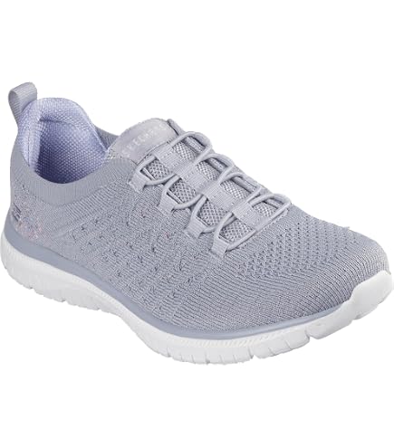 Amazon.com | Skechers Women's 104426Sneaker, Black, 6 US | Fashion