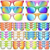 36 Pack Kids Sunglasses Bulk with UV400 Protection, 12 Colors Neon Sunglasses for Birthday Party Favors, Beach, Graduation Gift, Summer Pool Party Supplies, Goody Bag Filler, Boys Girls Classroom Gift