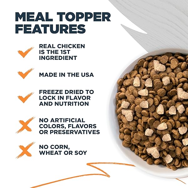 BLACKWOOD DOG FOOD TOPPER, CHICKEN RECIPE, 8 OUNCE, HIGH PROTEIN WITH GLUCOSAMINE, USE AS TRAINING TREAT, MEAL, OR TOPPER