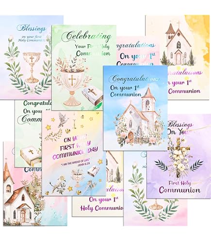 Personalized First Communion Laminated Prayer Cards For Spanish