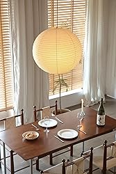 Huga Collective Washi Paper Ceiling Lamp 55a