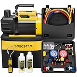 SPECSTAR 3/4 HP 7.2 CFM 2 Stage HVAC Vacuum Pump