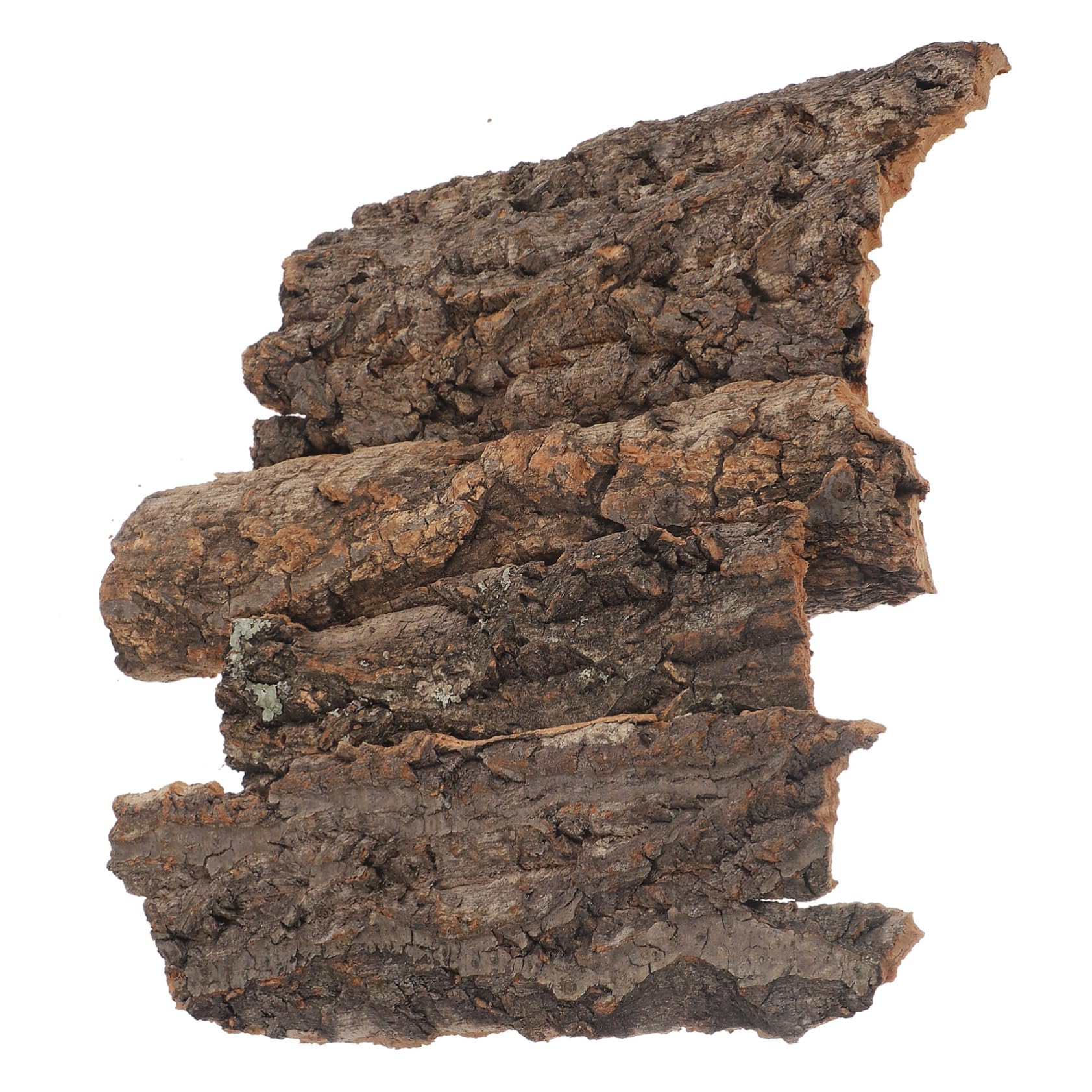 MARMERDO 4pcs Reptile Bark Decoration Reptile