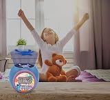 Lexibook Disney Stitch Projector Alarm Clock Night Light Blue LCD RL977D view 6