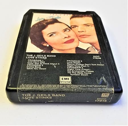 Amazon Com The J Geils Band Love Stinks Vintage 8 Track Tape Everything Else