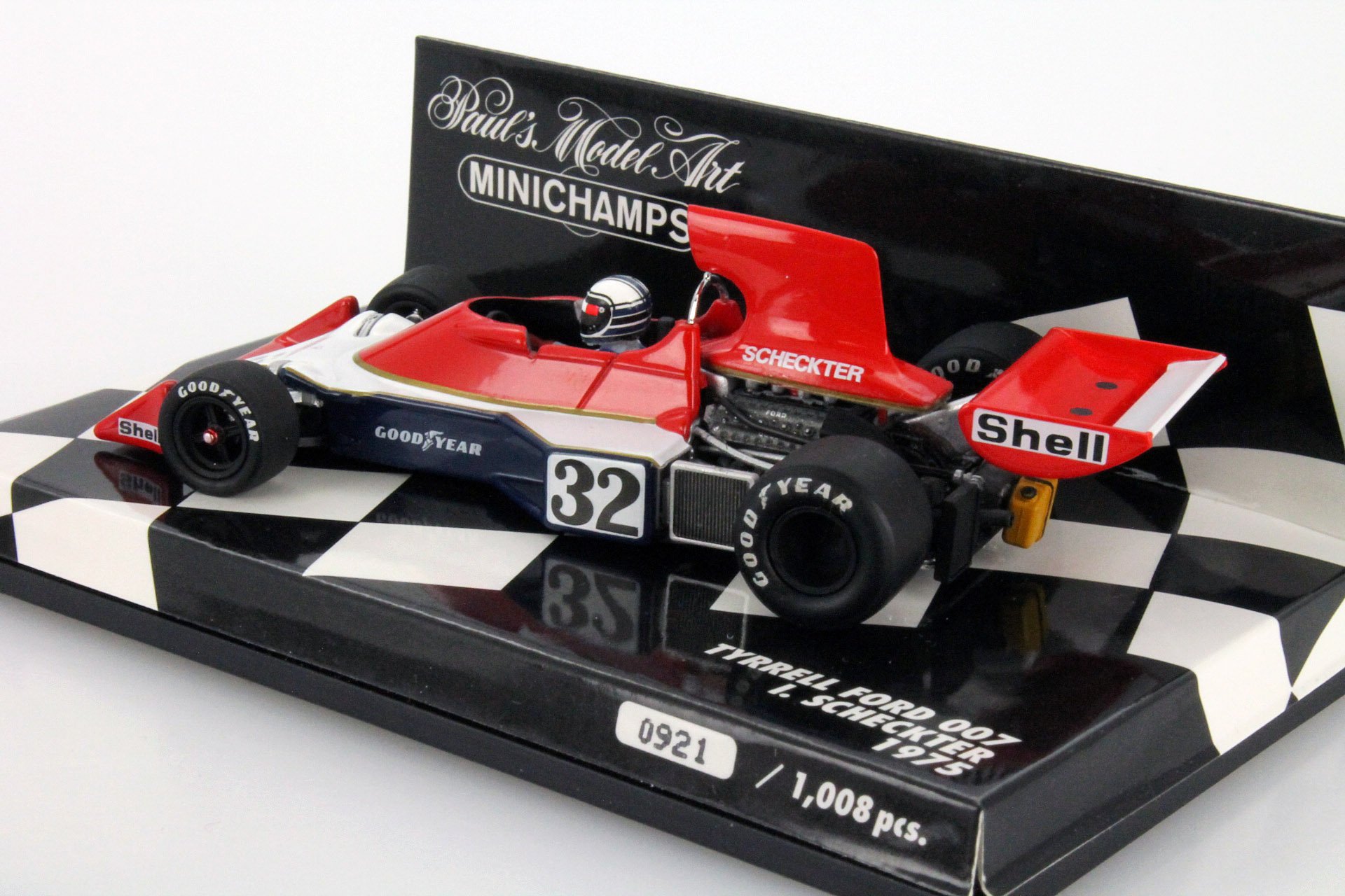 Tyrrell Ford 007 (Ian Scheckter - 1975) Diecast Model Car