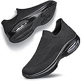 Women's Walking Shoes Cushion Non Slip Tennis Shoes Running Workout Gym Sports Athletic Lightweight Breathable Fashion Sneakers Comfortable