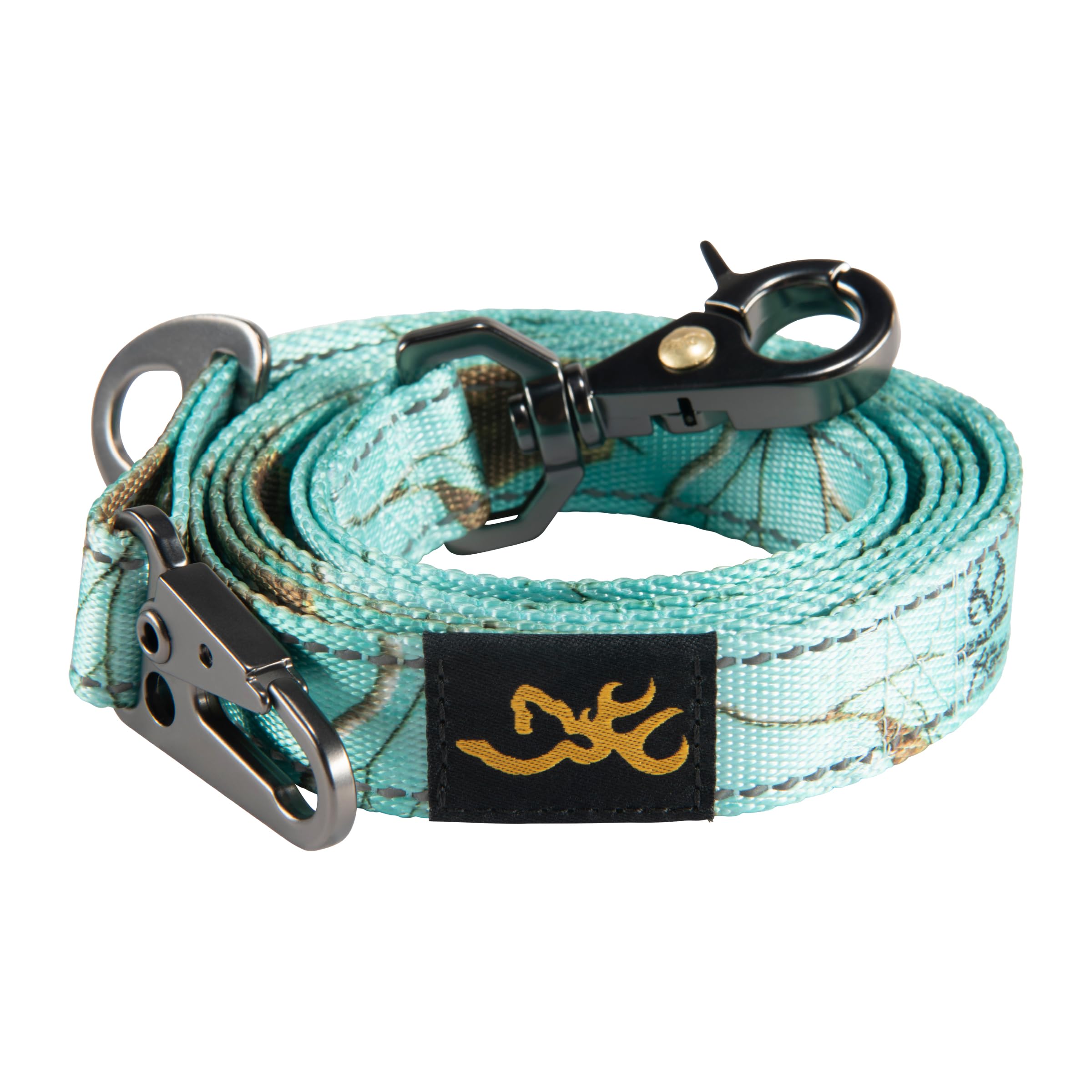 Browning Classic Camo Dog Leash, Realtree Xtra Seaglass, 6ft X 1in