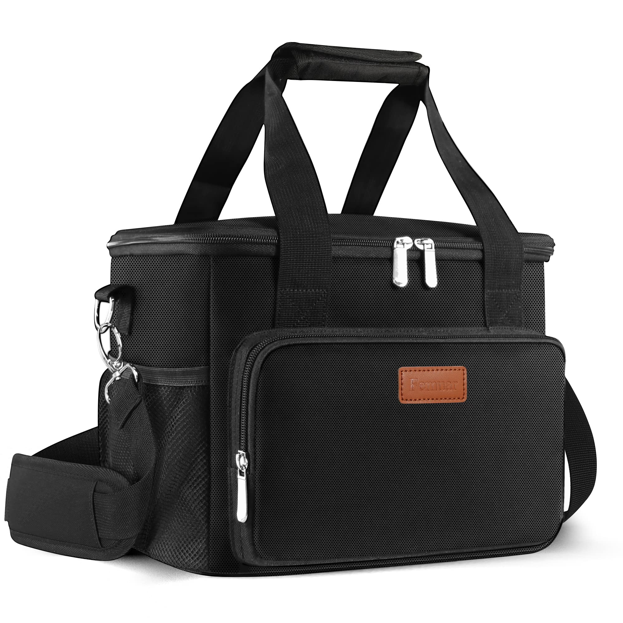 Photo 1 of (used) Femuar Lunch Bags for Women/Men, Insulated Lunch Bag for Work Office Picnic - Large Lunch Cooler Bag Leakproof Lunch Box