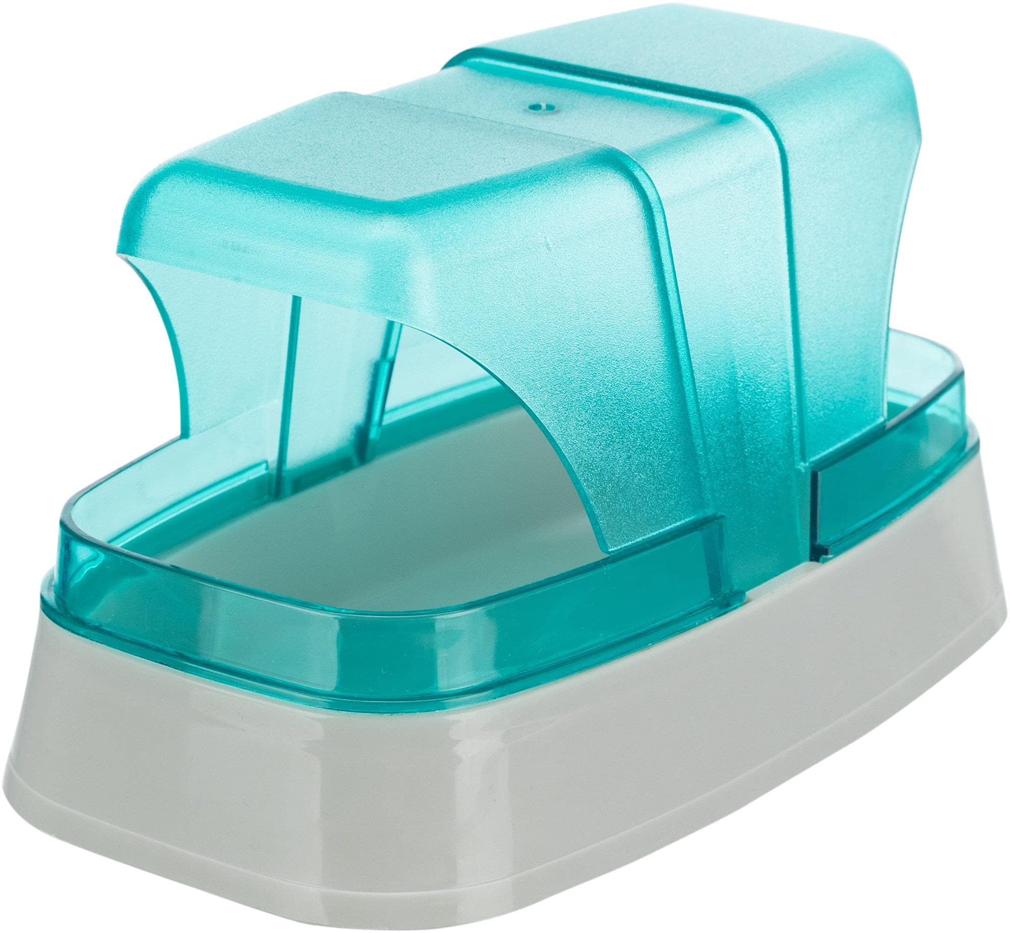 Trixie Sand Bath for Hamster and Mice, 17 x 10 x 10 cm, Dark Blue/Turquoise