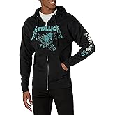 Metallica Unisex Adult Official Metallica S&amp;m2 Moose Skull Zip Hoodie