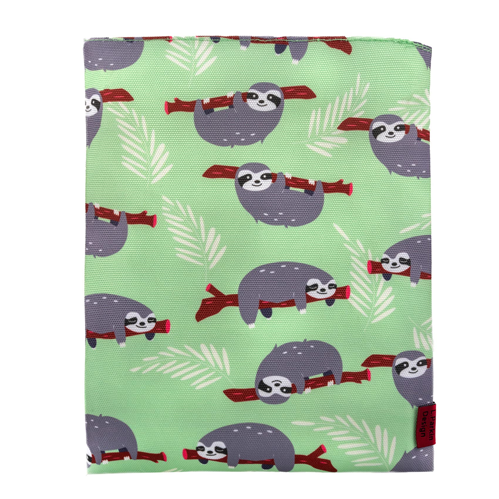 LParkin Book Sleeve Sloth Book Cover Medium Book Sleeves Teen Gift (Medium)