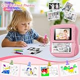 Hangrui Kids Camera Instant Print 14MP 1080P 32GB Card view 4