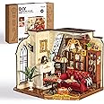 Rolife DIY Miniature House Kit for Adults, Mini Wooden Dollhouse Kit, Tiny House Diorama Building Kits-Birthday Christmas Cra