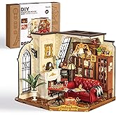 Rolife DIY Miniature House Kit for Adults, Mini Wooden Dollhouse Kit, Tiny House Diorama Building Kits-Birthday Christmas Cra