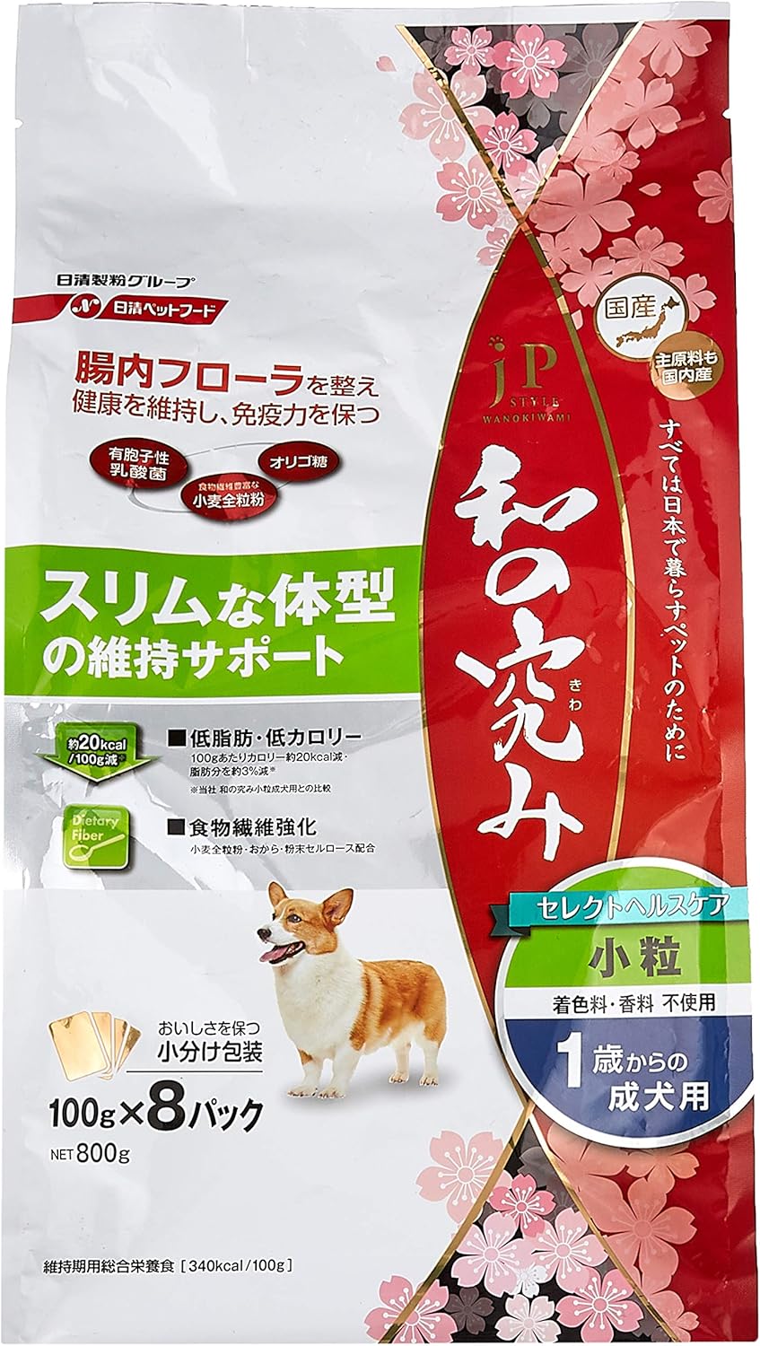 Amazon ジェーピースタイル ドッグフード 和の究み セレクトヘルスケア スリムな体型維持サポート 1歳からの成犬用 800g ジェーピースタイル ウェット 通販