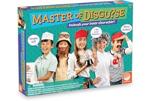 MindWare Master of Disguise Kit For Kids With Over 40 Dress Up Accessories