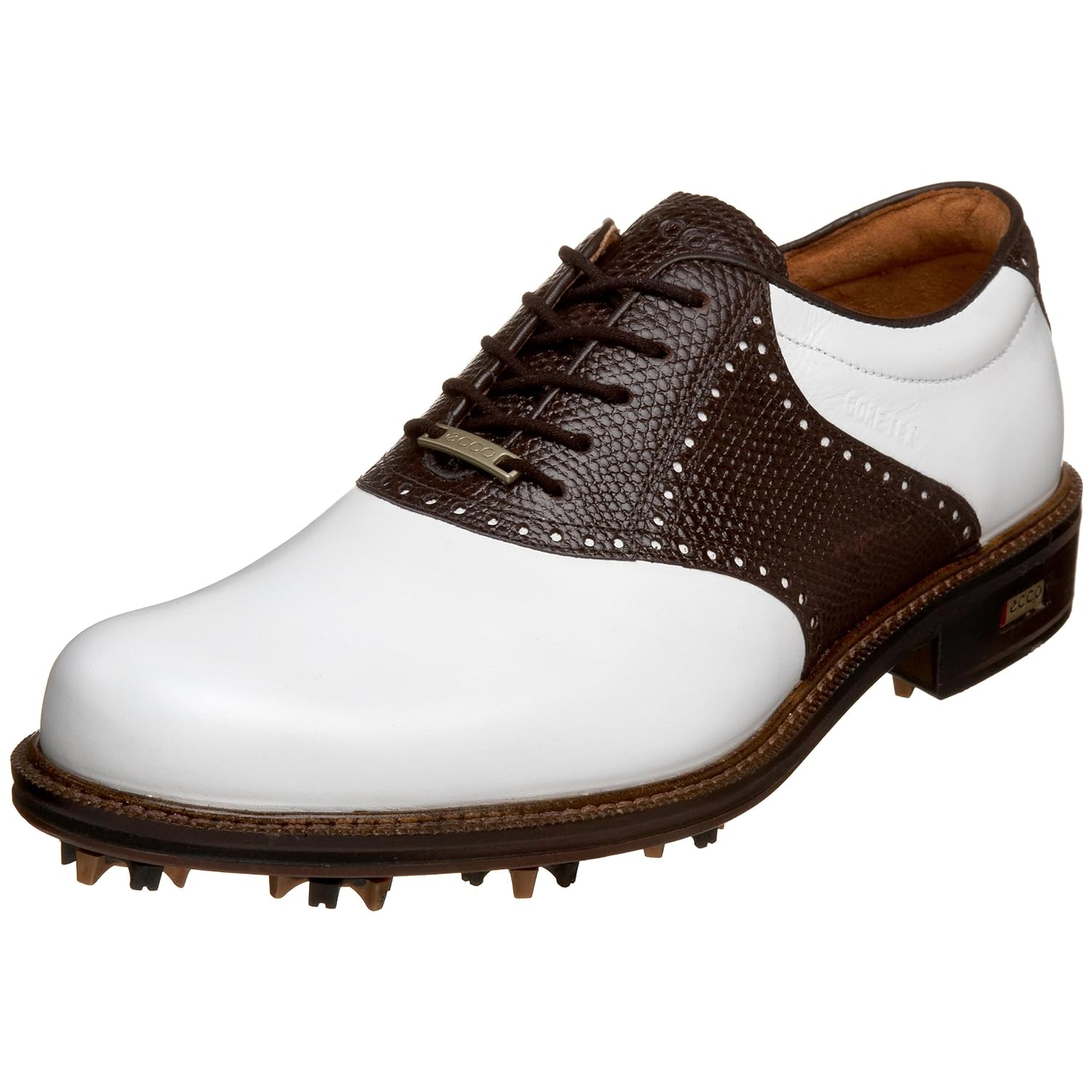 ecco white golf shoes