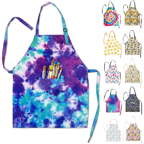 Tablier pour enfants 56x45cm imperméable pour la pâtisserie, la peinture, mignon avec motif animal de dessin animé pour tout-petits, enfants garçons et filles, cadeau pour fête, chef, art, jardinage Tablier pour enfants 56x45cm imperméable pour la pâtisserie, la peinture, mignon avec motif animal de dessin animé pour tout-petits, enfants garçons et filles, cadeau pour fête, chef, art, jardinage