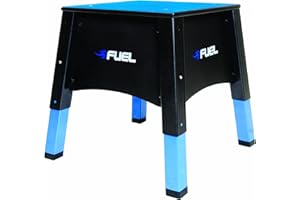 Fuel Pureformance Adjustable Plyometrics Box, blue, black