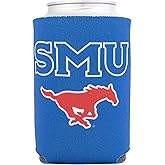 Desert Cactus Southern Methodist University Can Insulator SMU Mustangs Beverage Cooler 1 Pack Foam 12oz Can Holder Single Sided (Design A)
