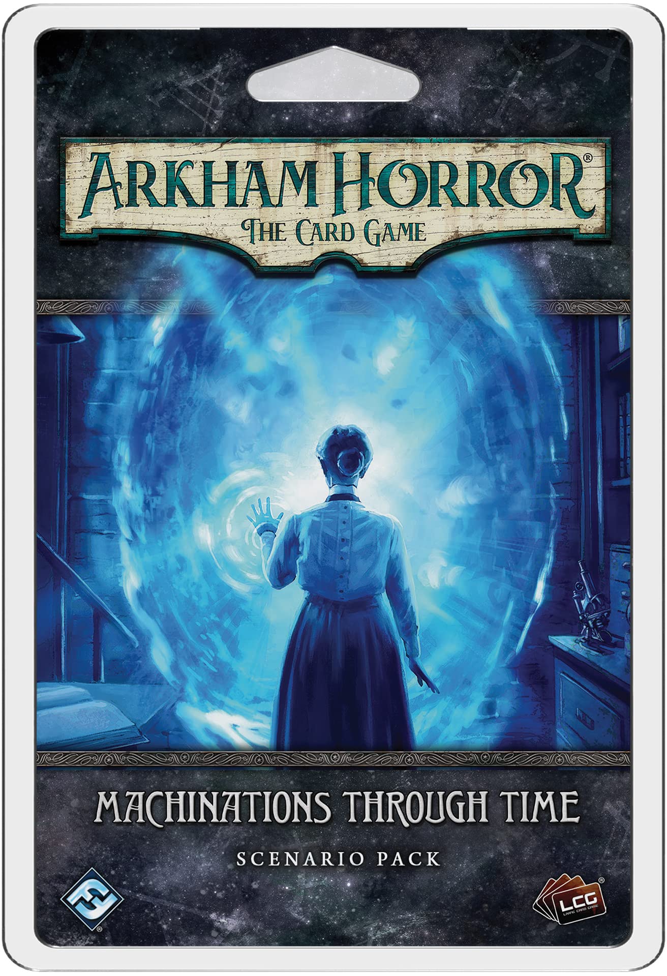 Fantasy Flight Games | Arkham Horror The Card Game: Machinations Through Time | Card Game | Ages 14+ | 1-2 Players | 60-120 Minutes Playing Time