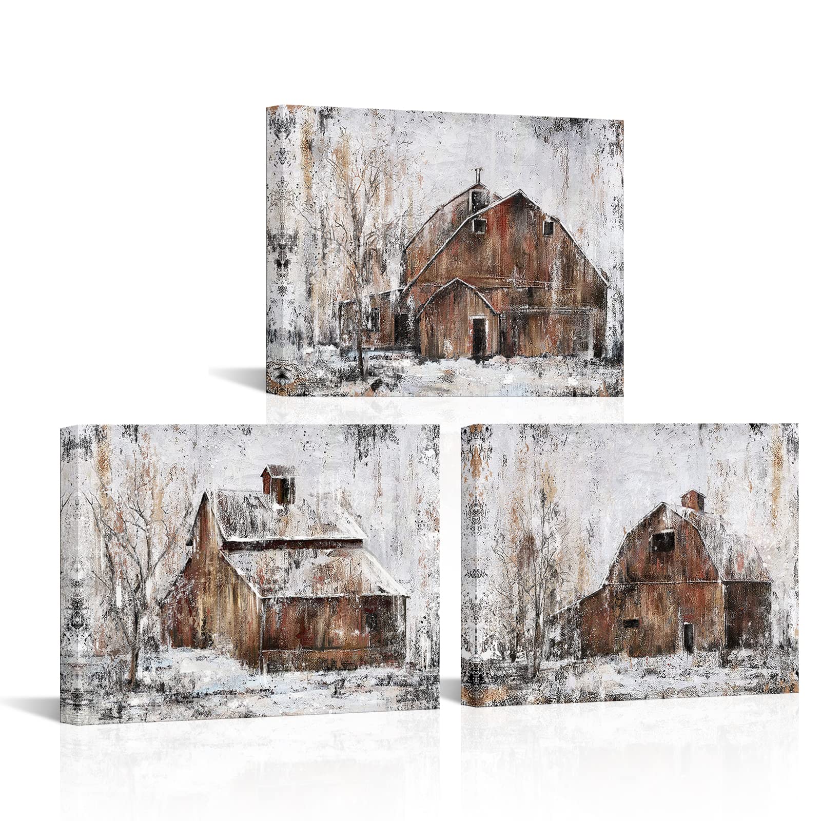 Visual Art Decor Rustic Farmhouse Wall Decor Country Wall Art Barn ...