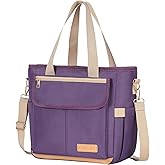 Codcey Lunch Box Lunch Bag Women, Leakproof Insulated Lunch Cooler Bag for Women, Large Lunch Tote Bags Adults(Purple,16.2L)