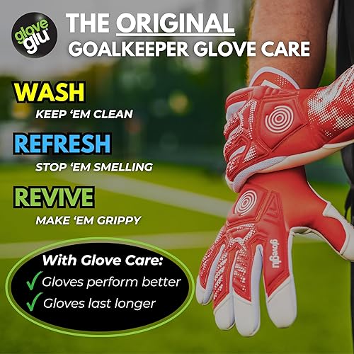 gloveglu 120ml Original Goalkeeper Glove Grip Spray for New/Match