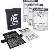 EntireFlight - IFR Flight Notepad &amp; Pilot Kneeboard VFR Flight Notepad Box Set Bundle
