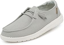 Hey Dude Women's Wendy Lace-Up Loafers Comfortable & Lightweight Ladies Shoes Multiple Sizes & Colors