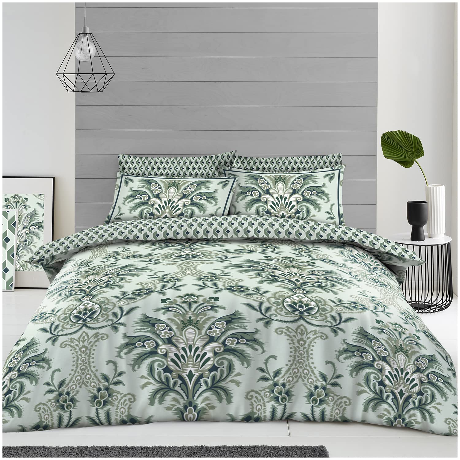 GC GAVENO CAVAILIA King Size Duvet Cover Sets With Fitted Sheet - Polycotton Complete Bedding Set With Pillow Cases โ image 1
