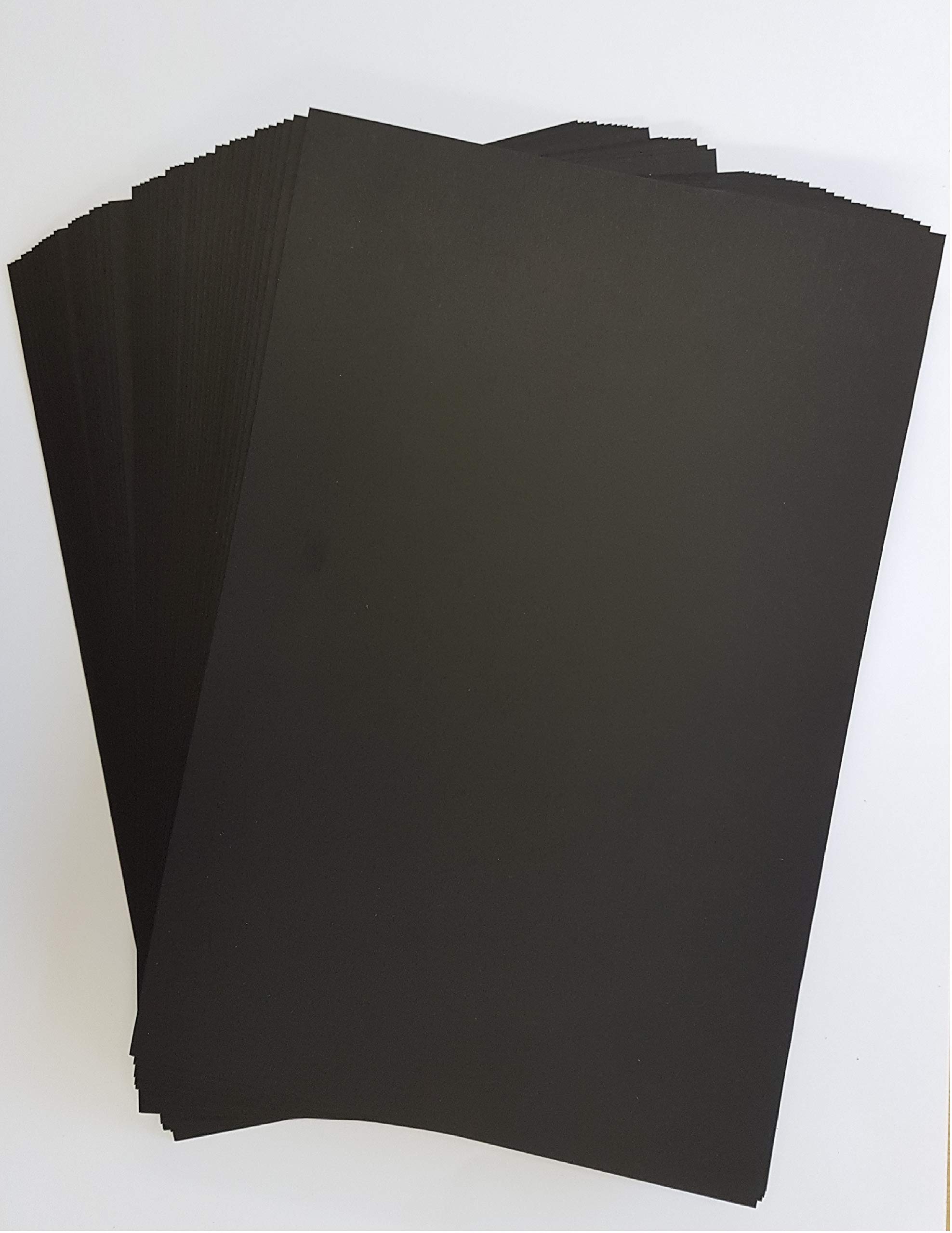 Stella Crafts 5" x 7" Black Card Stock X 50 Sheets