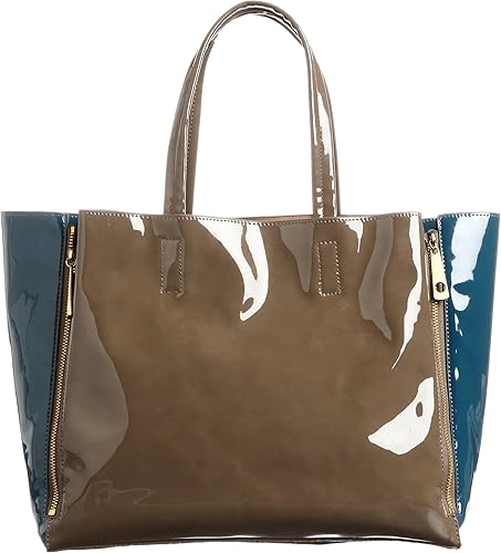 Amazon モードエジャコモラバーソウルサック Mode Et Jacomo Lover Soul Sac カラーコンビ エナメル素材トート バッグ Ssht Gyc グレーコンビ Mode Et Jacomo モード エ ジャコモ トートバッグ