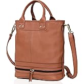VC VINTAGE COUTURE Leather Tote Bag for Women Leather Bucket Bag Full Grain Leather Shoulder Bags Satchel Handbag Top-handle Bag Designer Tote Bag