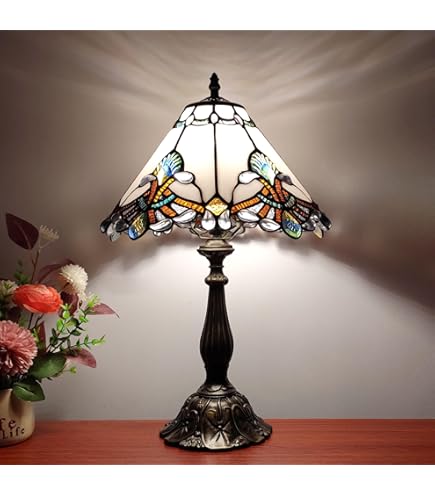 Meyda Tiffany 32738 Jeweled Peacock Bridge Arm Desk Lamp, 19