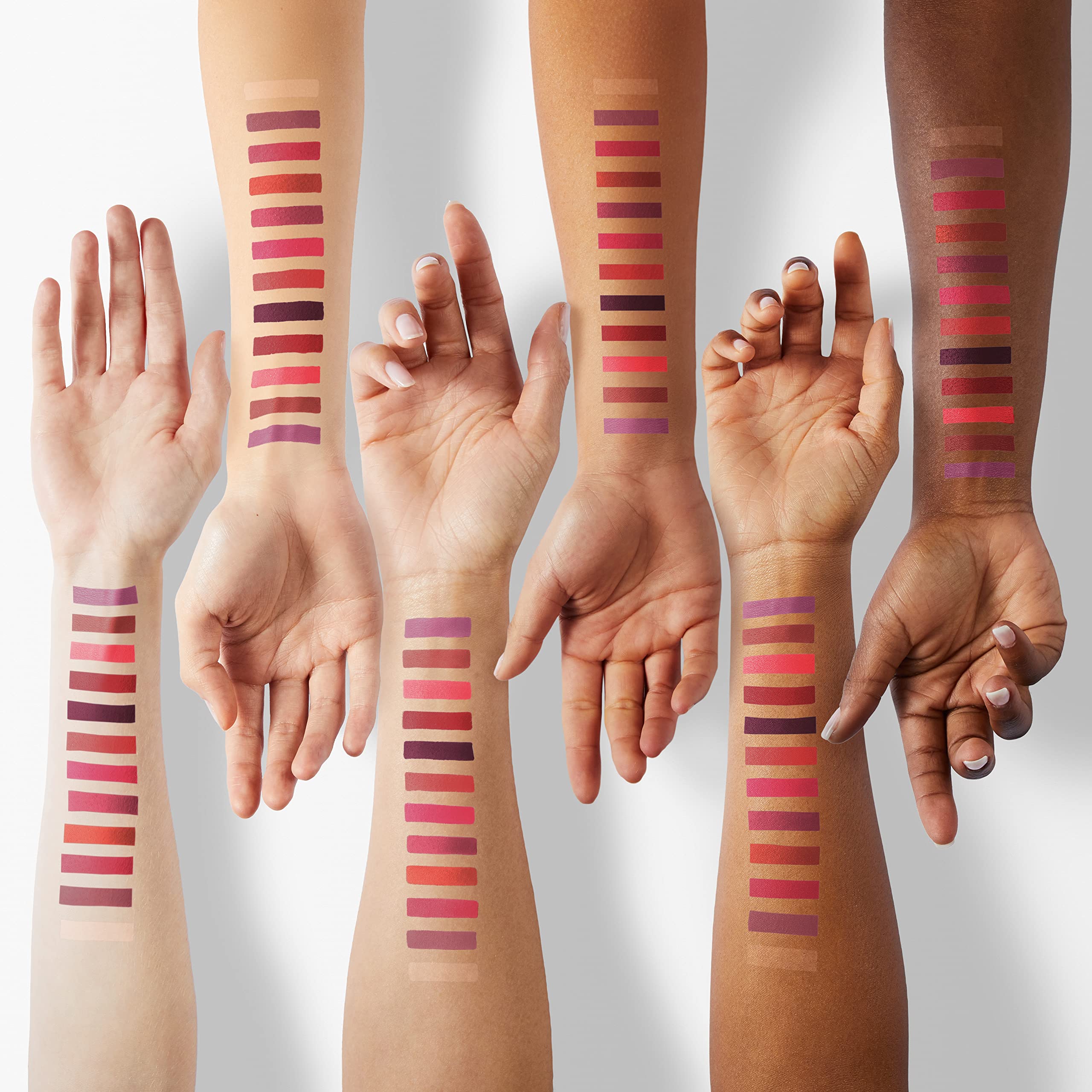 evpct 20 Colors Liquid Matte Lipstick Set Lip Stick Stain Packs Matte for Dark Skin Women,Dark Red Mat Matt Long Lasting Original 24 Hour lipstick lapiz labiales mate 24 horas originales mate