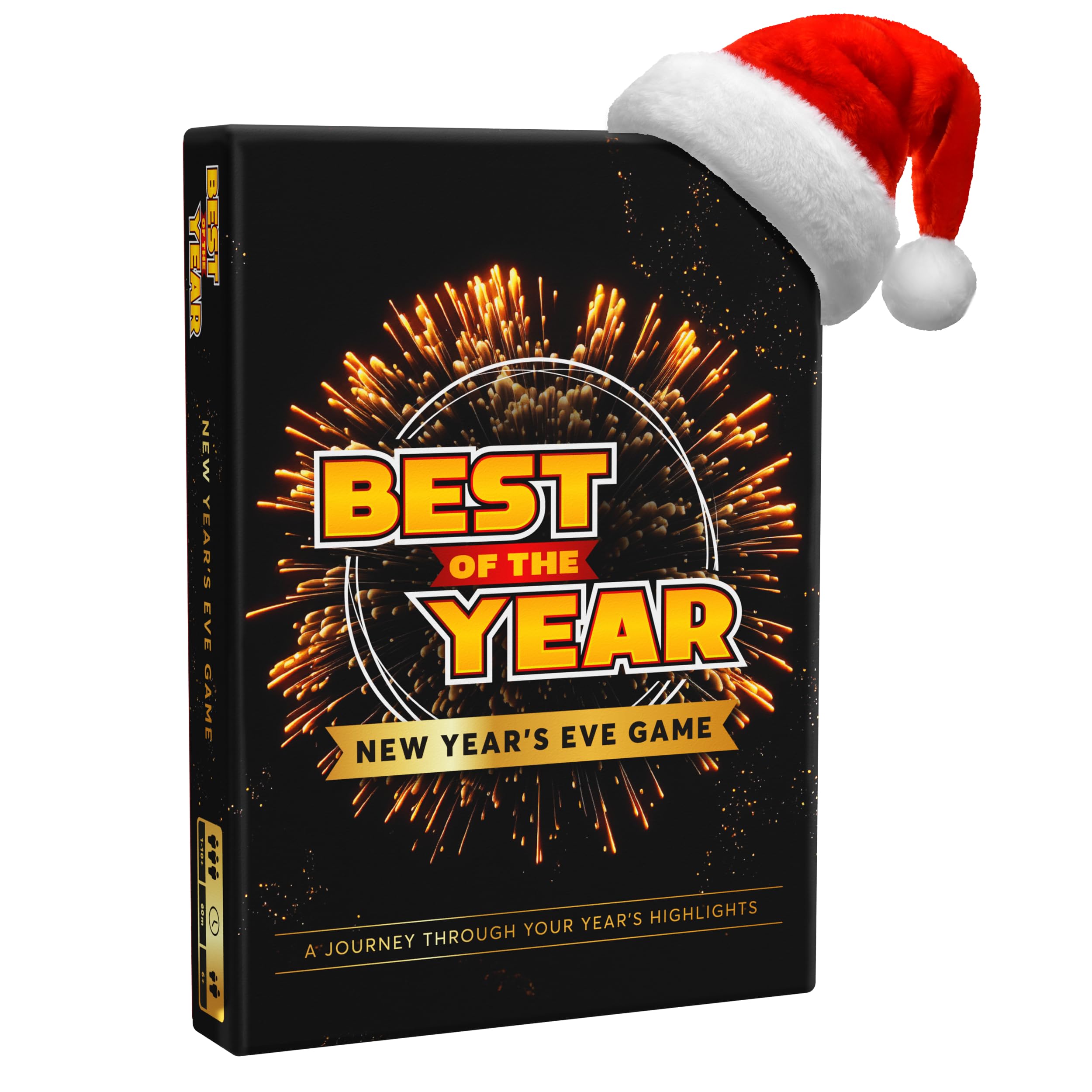 BEST OF THE YEAR – The Feel-Good Game for New Year’s Eve 2025 | Sparks Meaningful Conversations | Gift Idea for Secret Santa & Holiday Family Game Night for Adults & Kids | 1–10 Players