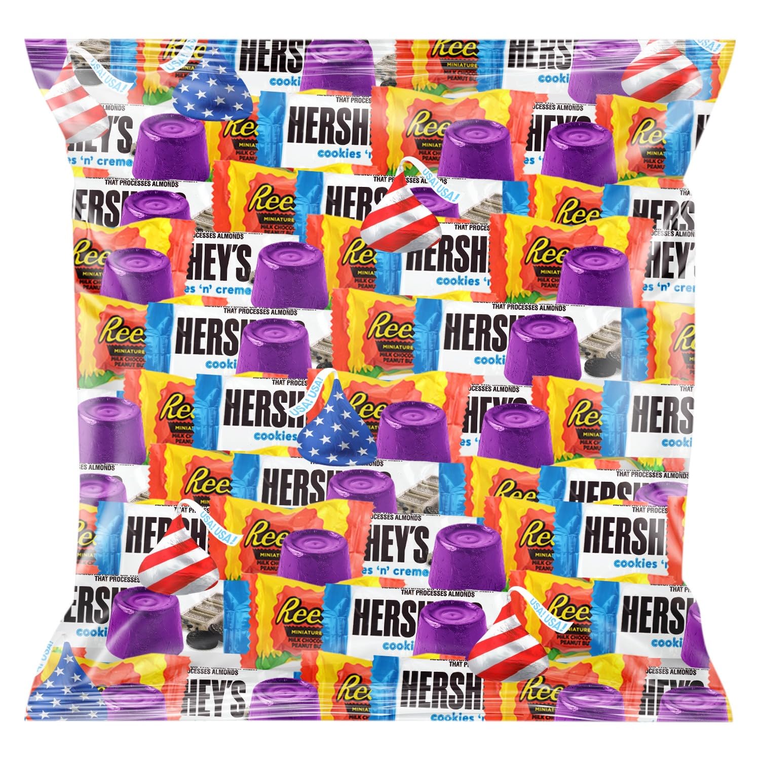 Photo 1 of **(EXP: 12/31/25)** Assorted Chocolate Candy Mix - Individually Wrapped Milk, Dark, and White Chocolates - 2lb Bulk Variety Pack for Snacking, Sharing, and Gifting - Ideal for Home, Office, and Events