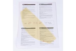 JQF Gear Motorcycle Replacement Face Shield Visor for Valiant II Helmets Visor (Anti Fog Film for Valiant II)