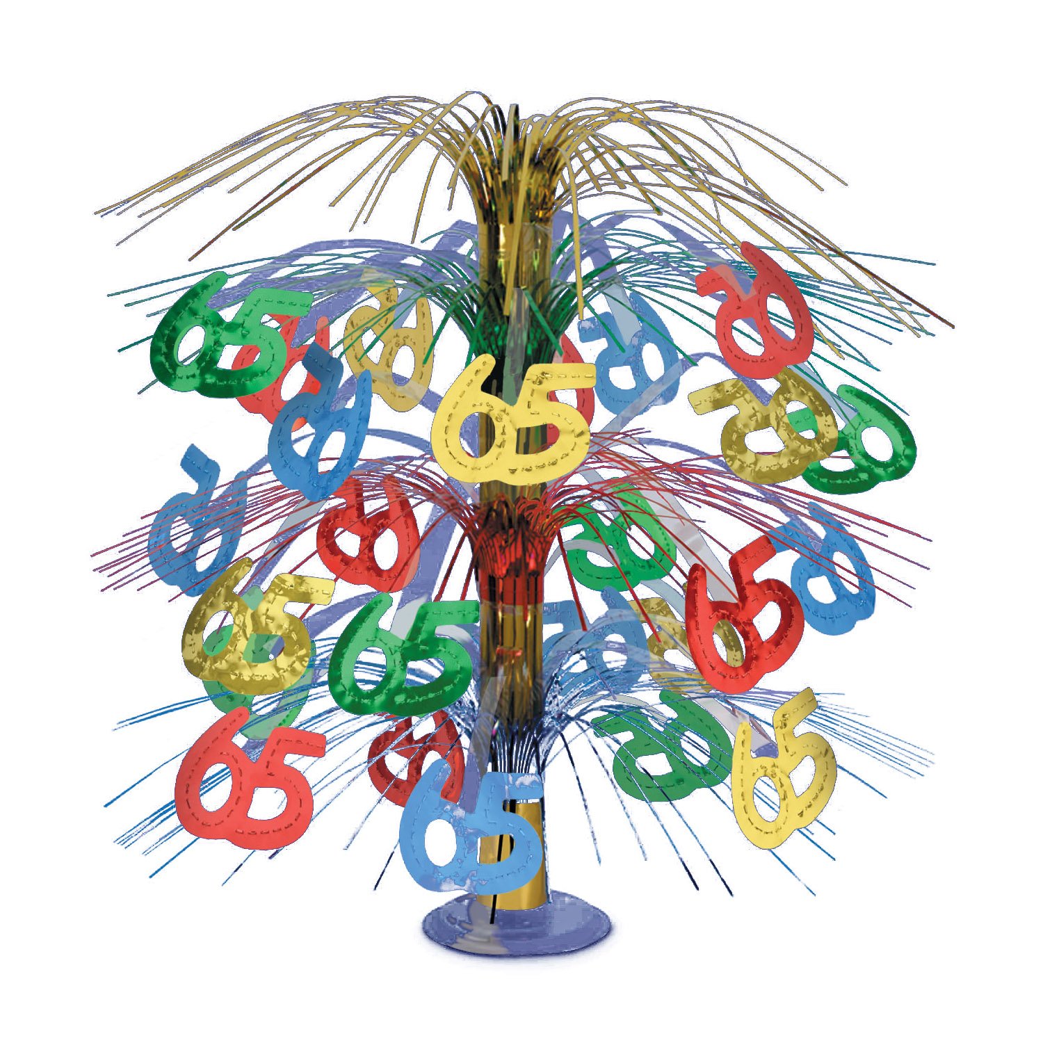 Beistle 65 Cascade Centrepiece, Multicolor