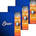 Elixir Electric Guitar Strings NANOWEB Custom Light .009-.046#12027 Set of 3