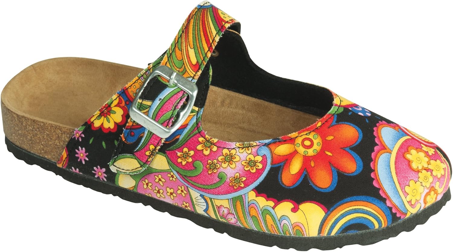 paisley clogs