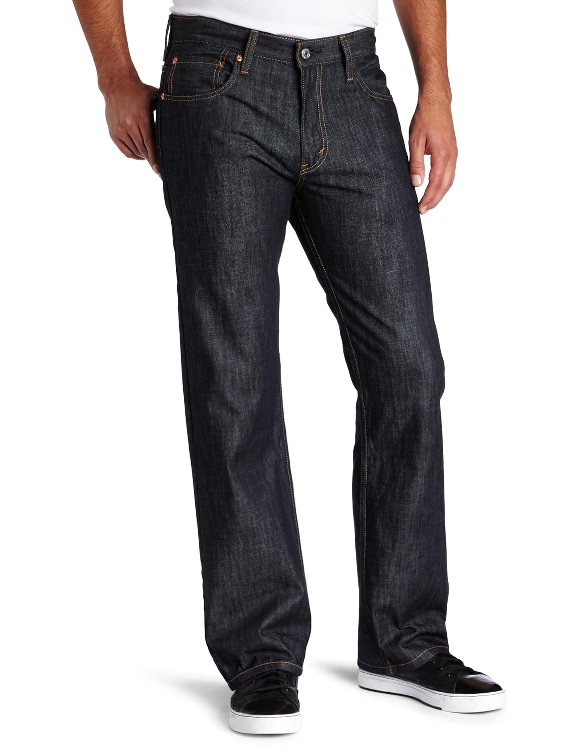 Levi's 569 Loose Fit Jeans in Straight Indie Blue: Amazon.co.uk: Clothing