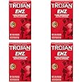 Ice Fire Trojan Non-Lub Latex Condoms, ENZ 12 ct - 4pk