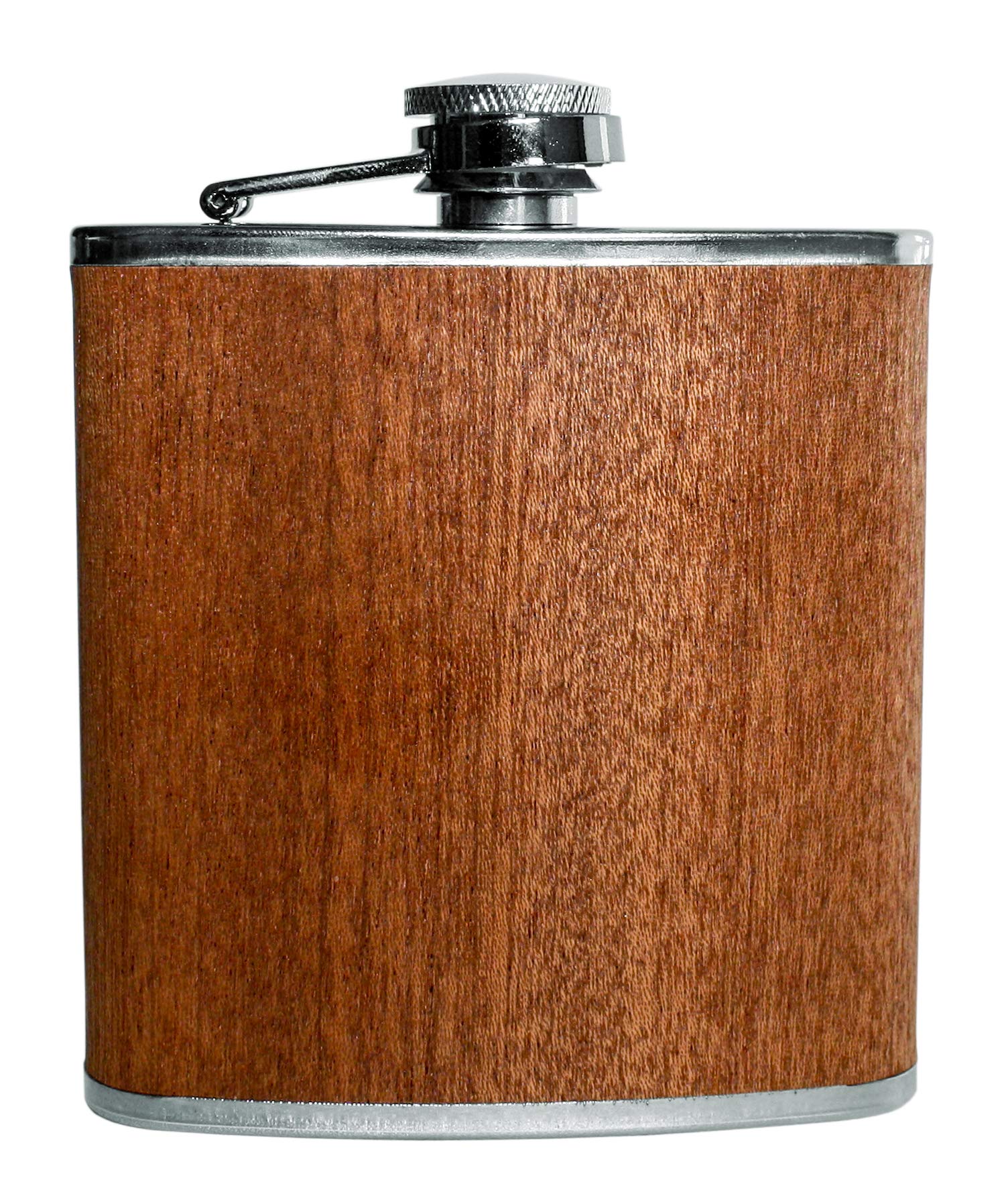 Vin Bouquet FIA 388 Flask with funnel. 6 oz flask with wood finishing and funnel included.
