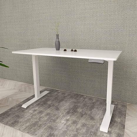 Flexispot Ed2 Elektrisch Hohenverstellbarer Schreibtisch Mit Tischplatte Mit Memory Steuerung Und Softstart Stop Integriertes Anti Kollisionssystem Weiss 140 X 70 Cm Amazon De Kuche Haushalt