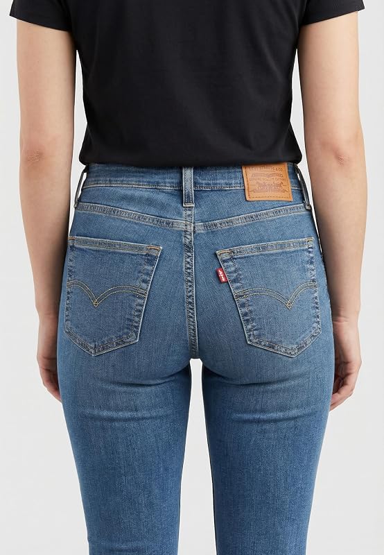 Damen Jeanshose 721 mit Stretch-Anteil, Skinny Fit, Blau (Loud Cool), W30/L30 — Foto 3 von 5