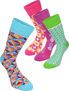 Circle Five 3 oder 6 Paar Bunte Socken - Söckchen in verschiedenen Designs